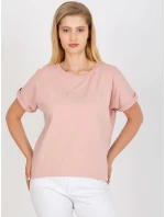 Tričko RV TS 7776.02P svetlo ružová
