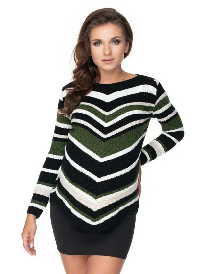 Tehotenský sveter model 135979 PeeKaBoo