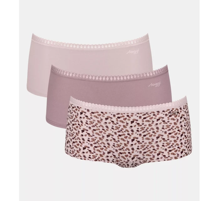 Dámske GO Crush Short C3P - UNKNOWN - svetlo ružová V001 - SLOGGI Dámske GO Crush Short C3P - UNKNOWN - svetlo ružová V001 - SLOGGI