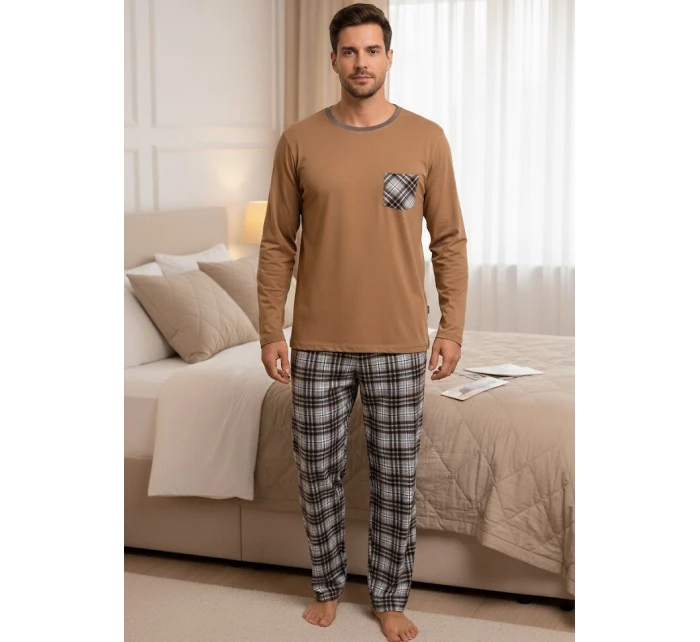 Pyžamo model 21288696 long/r 2XL Z25/26 pánské - Regina Pyžamo model 21288696 long/r 2XL Z25/26 pánské - Regina