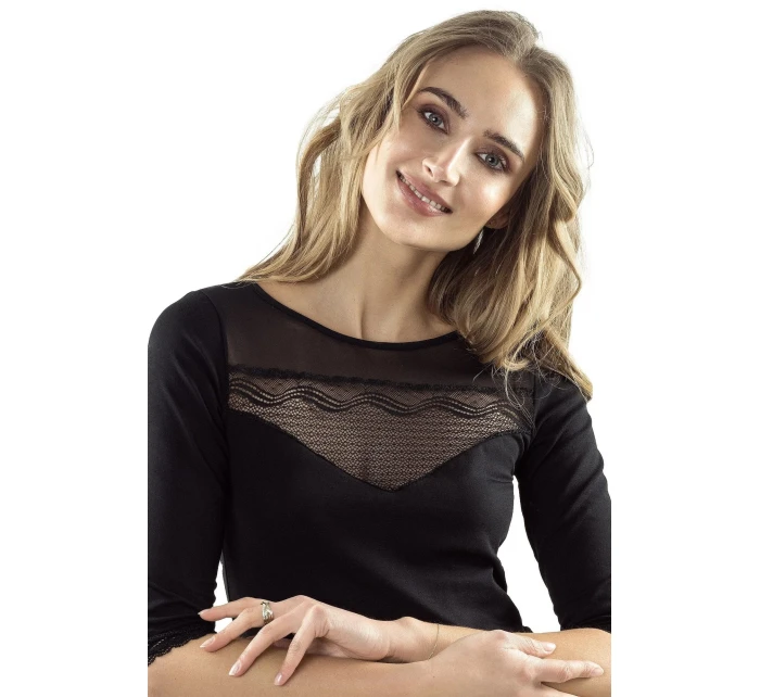 Dámska blúzka Mati čierna - ELDAR