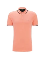 Pánske červené polo tričko BOSS Paul Open Red slim fit (50506193-649)