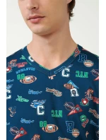 Pánská noční košile s potiskem model 20517710 - Vamp