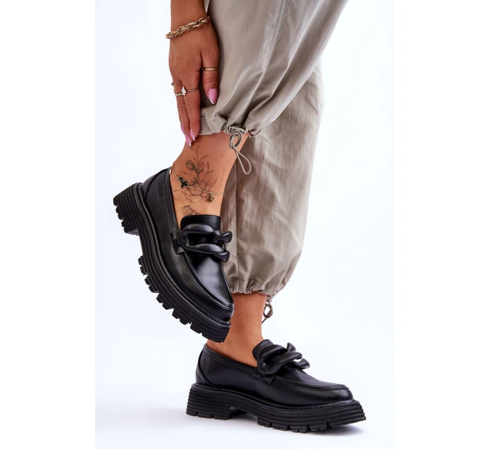 Kožené boty Big Star Černe model 21618129 - Big Star Shoes