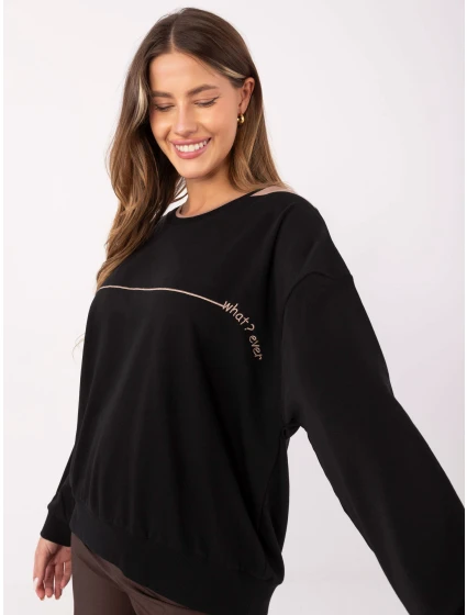 Bluza RV BL model 21480440 czarny - FPrice Bluza RV BL model 21480440 czarny - FPrice