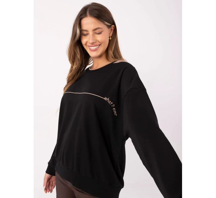 Blúzka RV BL A940.60 čierna Blúzka RV BL A940.60 čierna