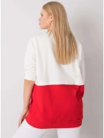 Tunika RV TU 6851.28 biele a červené Tunika RV TU 6851.28 biele a červené