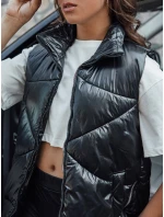 Dámská prošívaná vesta černá Dstreet model 21979872 - FashionStreet