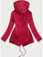 Oboustranná dámská bunda v bordó barvě model 16150967 - S'WEST Oboustranná dámská bunda v bordó barvě model 16150967 - S'WEST