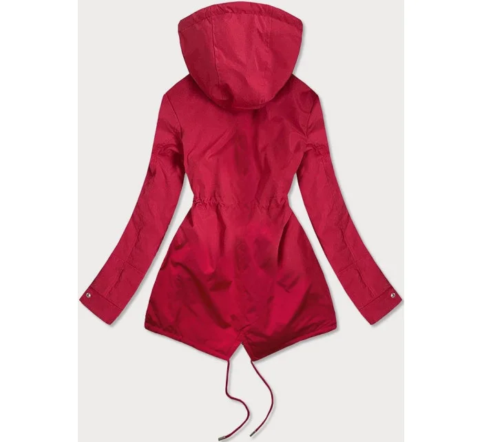 Oboustranná dámská bunda v bordó barvě model 16150967 - S'WEST Oboustranná dámská bunda v bordó barvě model 16150967 - S'WEST