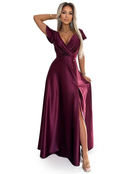 Dámske šaty 411-10 CRYSTAL - NUMOCO Dámske šaty 411-10 CRYSTAL - NUMOCO