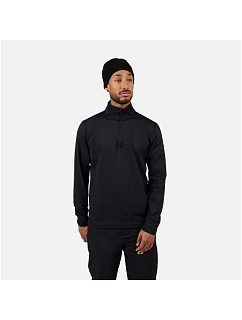 Pánska mikina ROSSIGNOL MID LAYER STRETCH HZ, čierna