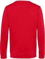 B&C Inspire Crew Neck_° Pánská mikina 01.U31B red B&C Inspire Crew Neck_° Pánská mikina 01.U31B red