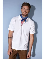 JN Pánské piqué polo v stylu 02.0 white model 22488686 - Daiber JN Pánské piqué polo v stylu 02.0 white model 22488686 - Daiber