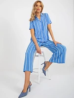 Blúzka D73771M11063A modrá