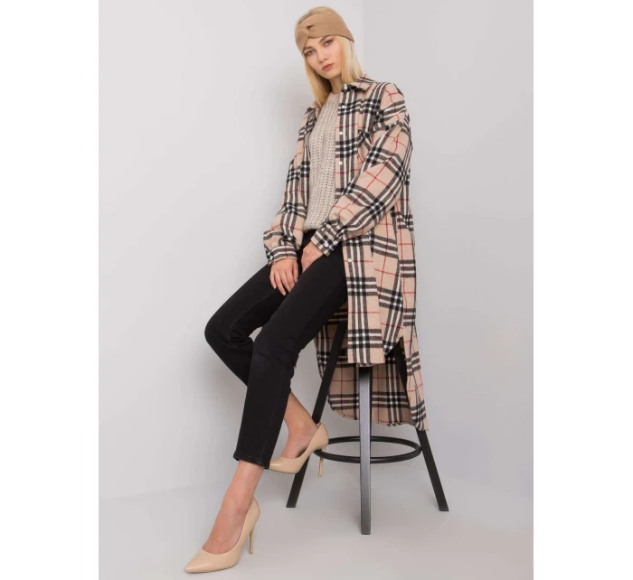 EM KS 604 košele 2.90P čierna a béžová