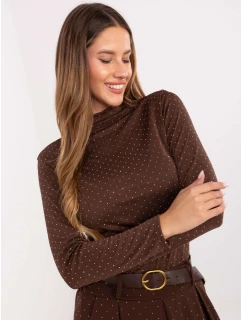 Bluzka IT BZ  brązowy model 21441302 - FPrice