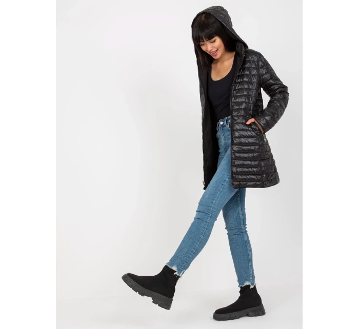 Dámsky kabát NM KR P22 6206 1.70P čierny