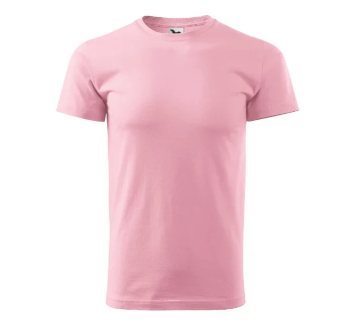 Základné tričko pánske ružové Základné tričko pánske ružové