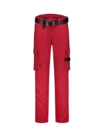 Work Pants Twill Women pracovní kalhoty dámské červená Work Pants Twill Women pracovní kalhoty dámské červená