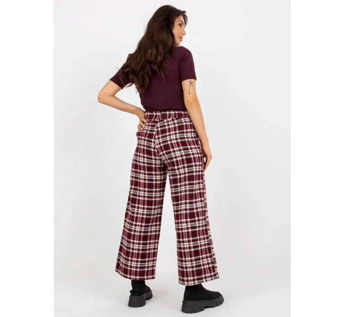 Dámské kalhoty LK SP bordó FPrice model 18398621 - Lakerta Dámské kalhoty LK SP bordó FPrice model 18398621 - Lakerta