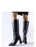 Čižmy na podpätku model 204730 Solea Čižmy na podpätku model 204730 Solea