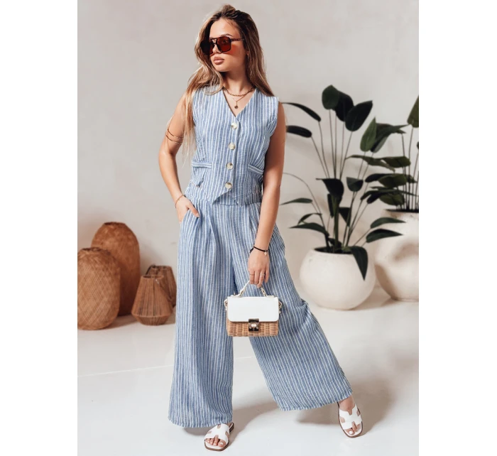 Dámska vesta LINELIA modrá FashionStreet PY0134