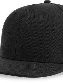 Atlantis Headwear James 6-panelová čiapka s výložkou 33.0108 čierna