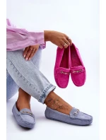 Damskie Klasyczne Zamszowe Mokasyny Niebieskie Corinell Damskie Klasyczne Zamszowe Mokasyny Niebieskie Corinell