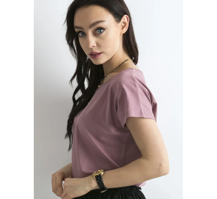 Tričko RV BZ model 14831248 tmavě růžová - FPrice Tričko RV BZ model 14831248 tmavě růžová - FPrice