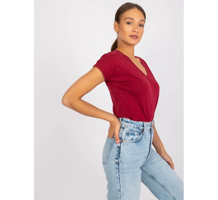 Tričko RV TS 4832.16P gaštanová