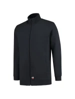 Tepláková bunda Prateľná na 60 °C unisex mikina s kapucňou námornícka modrá