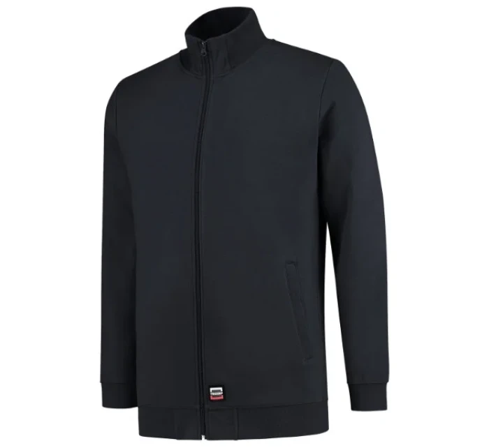 Tepláková bunda Prateľná na 60 °C unisex mikina s kapucňou námornícka modrá