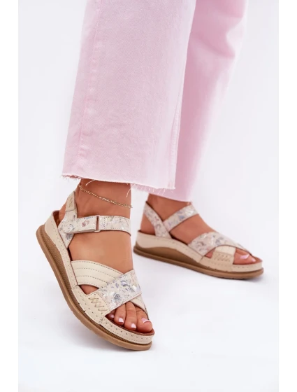 Sandále model 215020 Krok vo veľkom štýle Sandále model 215020 Krok vo veľkom štýle