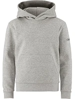 2.0 Hoodie Jr Dětská mikina s kapucí grey melange model 22471421 - Craft Corporate