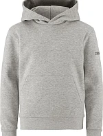 Craft Corporate Community 2.0 Hoodie Jr Detská mikina s kapucňou 81.5322 šedá melírovaná
