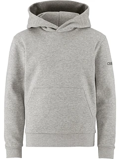 2.0 Hoodie Jr Dětská mikina s kapucí grey melange model 22471421 - Craft Corporate