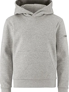 Craft Corporate Community 2.0 Hoodie Jr Dětská mikina s kapucí 81.5322 grey melange