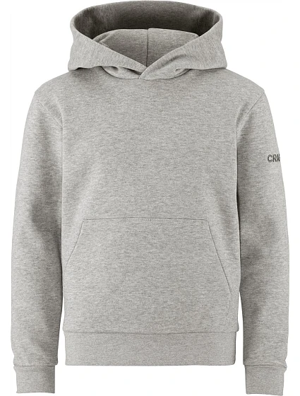 2.0 Hoodie Jr Dětská mikina s kapucí grey melange model 22471421 - Craft Corporate