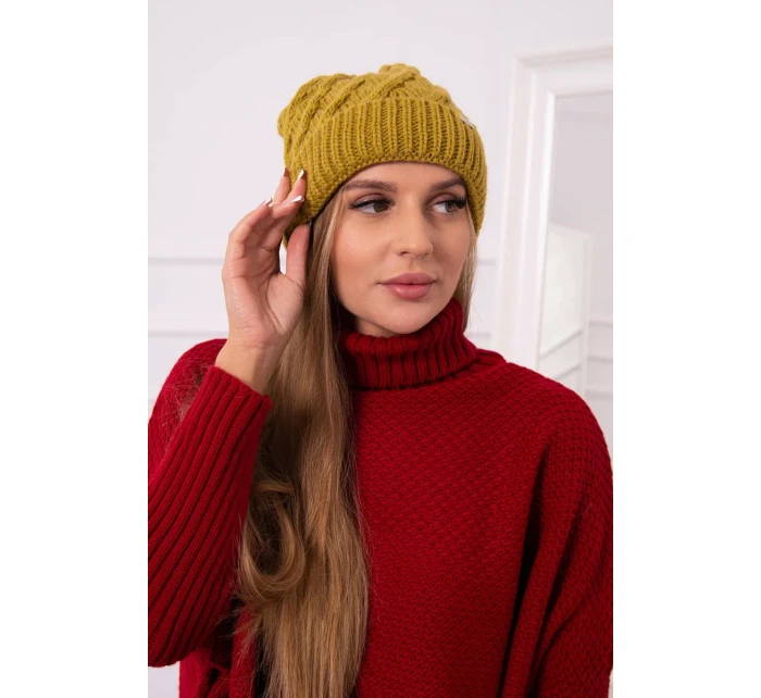 Fleecová čiapka Wanda K281 kivi