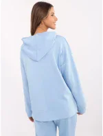 Bluza DHJ BL model 20849228 jasny niebieski - FPrice Bluza DHJ BL model 20849228 jasny niebieski - FPrice