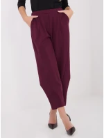IT SP nohavice FL8557.46 burgundy