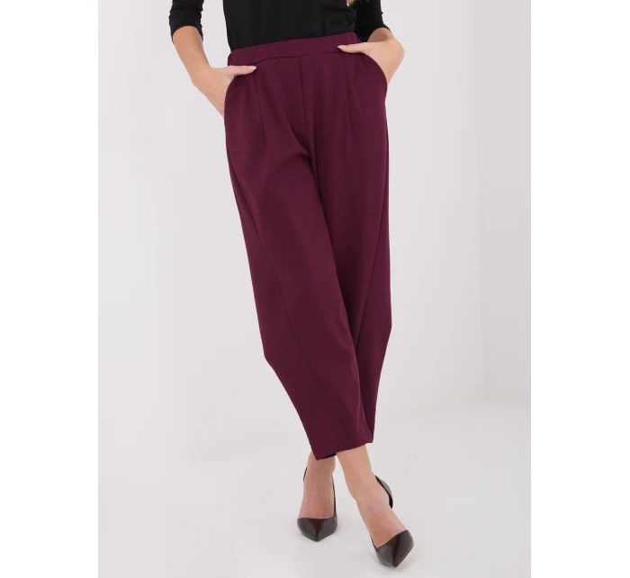 IT SP nohavice FL8557.46 burgundy
