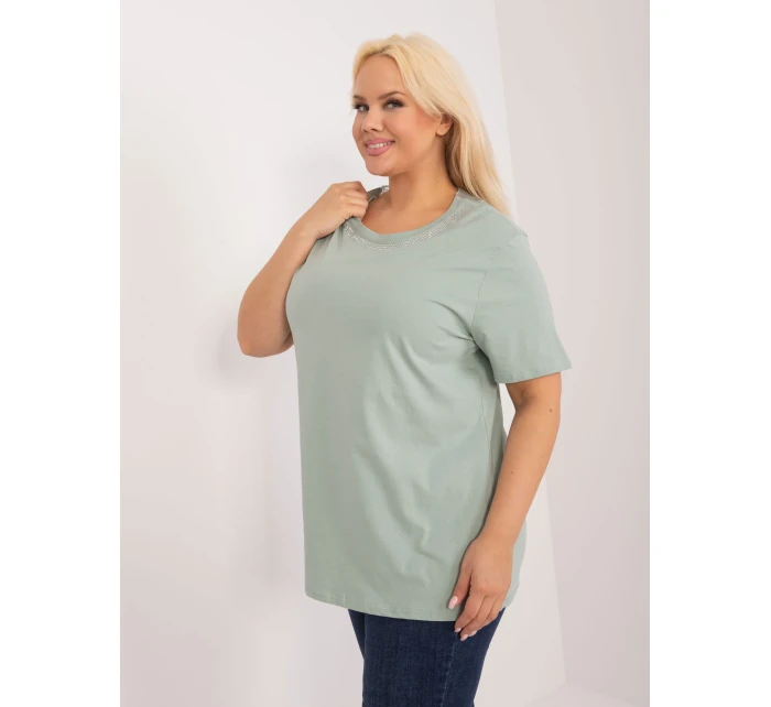 Blúzka PM BZ GW2380.54 pistácií