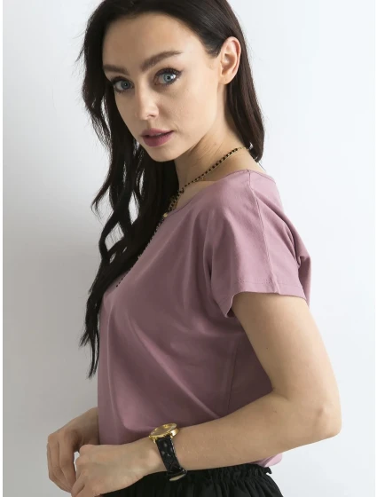 Tričko RV BZ model 14831248 tmavě růžová - FPrice Tričko RV BZ model 14831248 tmavě růžová - FPrice