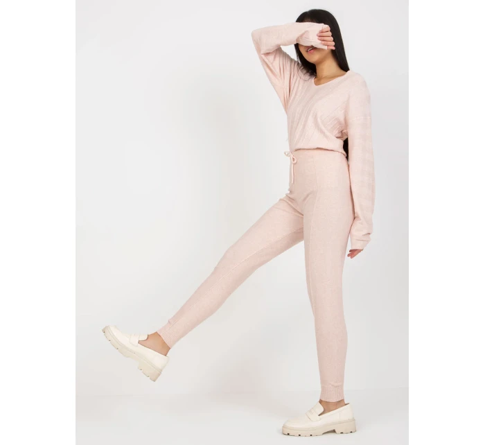 Nohavice VI SP 20281.40P svetlo ružová