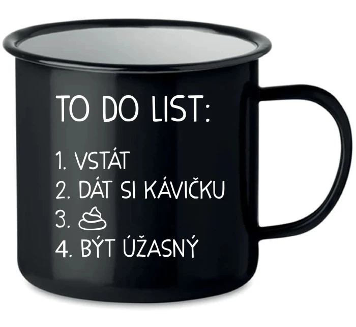 Zoznam úloh: BE AMAZING - čierna plechovka 350 ml Zoznam úloh: BE AMAZING - čierna plechovka 350 ml