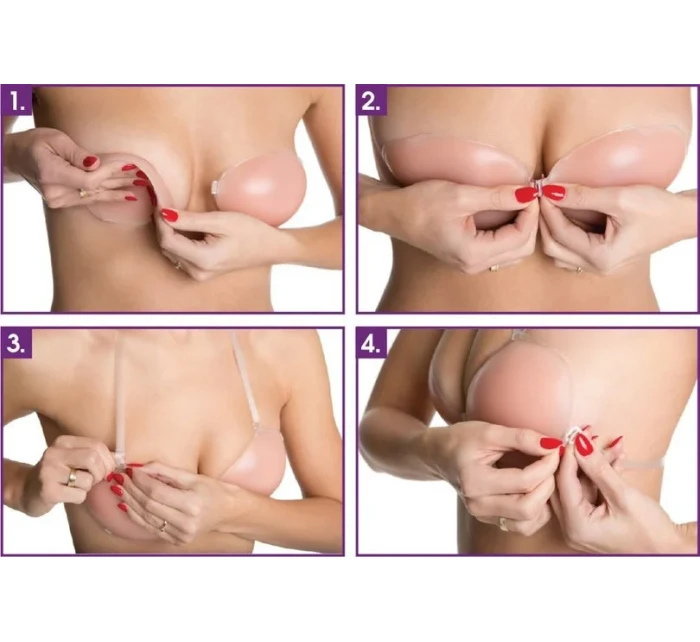 Podprsenka so silikónovými ramienkami BS04 - Julimex