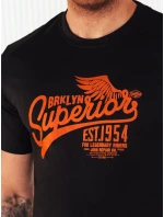 Pánské tričko s potiskem černé Dstreet model 21973578 - FashionStreet