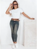 Dámské úzké push up džíny modré Dstreet model 21992750 - FashionStreet Dámské úzké push up džíny modré Dstreet model 21992750 - FashionStreet